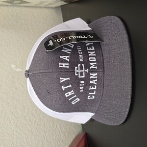 Dirty Hands Clean Money snapback hat